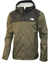 The North Face - Venture 2 Dryvent Waterproof Hooded Rain Shell Jacket - Lyst