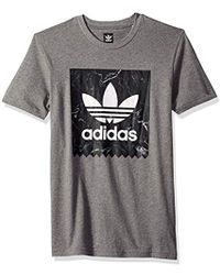 Lyst adidas Originals Skateboarding Marble Blackbird Tee Lyst adidas Originals Skateboarding Marble Blackbird Tee