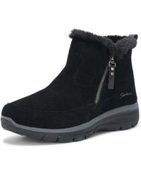 Skechers - Easy Going-cool Zip Ankle Boot - Lyst