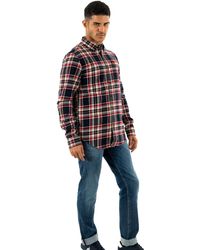 Superdry - L/S Cotton Lumberjack T-Shirt - Lyst