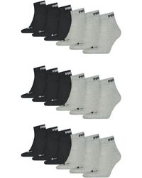PUMA - Quarter Socken Sneaker knöchelhoch für 18er Pack - Lyst