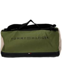 Tommy Hilfiger - TH Urban Essential Barrel Bag tor Green - Lyst