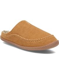 Clarks - Sherpa Lined Indoor & Outdoor House Slipper - Lyst