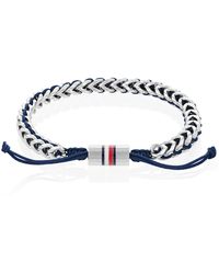 Tommy Hilfiger - Jewelry Men's Rope Bracelet Navy Blue - 2790511 - Lyst