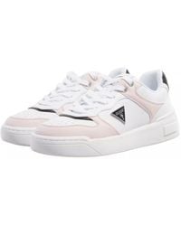 Guess - Sneakers Bianco Rosa Clarkz in Ecopelle - 39 - Lyst