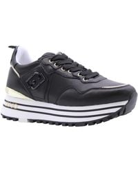 Liu Jo - LIU JO Sneaker Donna Maxi Wonder BF3003P0102 22222 Nero - Lyst