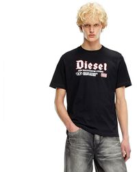 DIESEL - T-Adjust-K1 Maglietta - Lyst