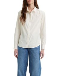 Levi's - New Classic Fit Bw Shirt Neutrals - Lyst