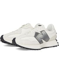 New Balance - 327, Scarpe da Ginnastica Donna, Bianco/Castlerock, 40 EU - Lyst