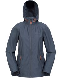 Mountain Warehouse - Iona Womens Water Resistant Softshell Jacket - Breathable, Lightweight - For Spring Summer Charcoal 16 - Lyst