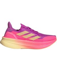 adidas - Performance Ultraboost 5x Hardloopschoen Roze Oranje - Lyst