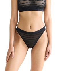 Sloggi - Free Evolve String Lace Slips - Lyst