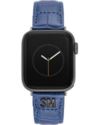 Steve Madden - Fashion Croco-grain Band For Apple Watch - Lyst