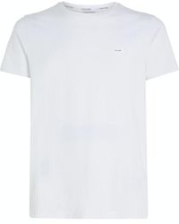 Calvin Klein - Stretch Slim Fit T-Shirt K10K112724 Otras Camisetas de Punto - Lyst
