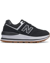 New Balance - 574 Classic Sneakers Black in Size 40.5 - Lyst