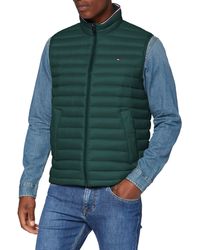 chaleco verde tommy hilfiger
