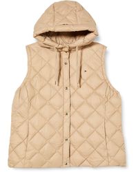 Tommy Hilfiger - Crv Classic Lw Down Gequilted Vest Beige 52 - Lyst