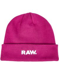G-Star RAW - Effo Raw Long Beanie Hat - Lyst