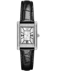 Emporio Armani - Montre à Deux Aiguilles - Lyst