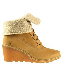 timberland wedge boots uk