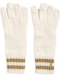 michael kors cable knit gloves