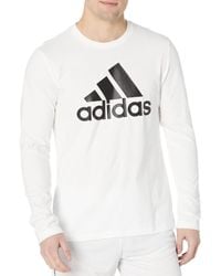 adidas - M Bl Sj Ls T T-shirt - Lyst