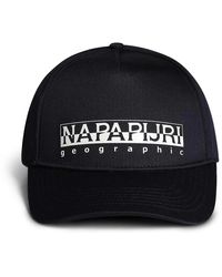 Napapijri - S F-box Cap Blu Marine One Size - Lyst