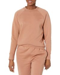 Amazon Essentials - Relaxed-fit Crew Neck Sweatshirt Met Lange Mouwen - Lyst