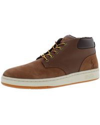 Polo Ralph Lauren - Shrunken Nubuck Sneaker Boot Tan 13 D - Lyst
