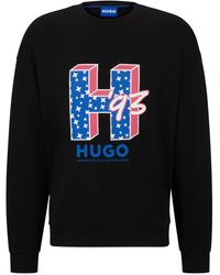 HUGO - Sweatshirt NEASYO Regular Fit - Lyst