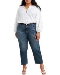Levi's - Plus Size 501 Crop Jeans Charleston Outlasted - Lyst
