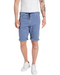 Replay - Jeans Shorts Djovic Sport-Fit X-Lite Plus - Lyst