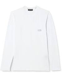 Emporio Armani - T-shirt Shiny Logoband T Shirt - Lyst