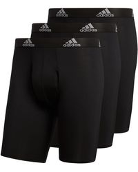 adidas - Performance 3-pack Long Boxer Brief - Lyst