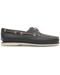 Timberland - Mocassini Classic Boat 2 Eye Taglia 45 Codice TB174036484 Blu - Lyst