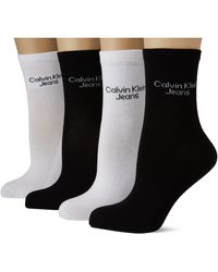 Calvin Klein - Socks Ckj 4p Tin Mesh Giftbox Short Sock - Lyst