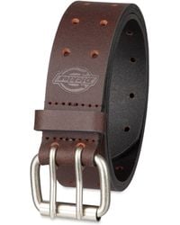 Dickies - Leather Double Prong Belt - Lyst