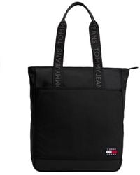 Tommy Hilfiger - Essential Daily Tote Bag with Zipper - Lyst