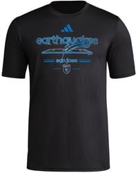 adidas - San Jose Earthquakes Vintage World Pre-game Short Sleeve T-shirt - Lyst