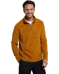 Mountain Warehouse - Snowdon Mens Micro Fleece Top - Warm, Breathable, Quick Drying, Zip Collar Fleece Sweater, Soft & Smooth - Lyst
