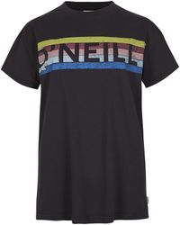 O'neill Sportswear - Connective Graphic Long T-Shirt - Lyst