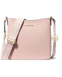 Michael Kors - Borsa a tracolla da donna Jet Set da viaggio piccola con logo firmato - Lyst