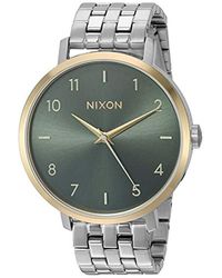 Nixon Analog Japanisch Quarz Uhr mit Edelstahl Armband A10902877 - Mehrfarbig