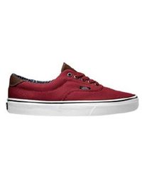 vans era 59 hombre rojas