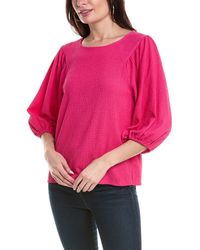 Vince Camuto - Puff Sleeve Top - Lyst