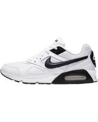 Nike - Air Max Ivo Trainers Sneakers Shoes 580518-106 White/black Uk9 - Lyst