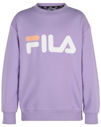Fila - Babina Greda Classic Logo Crew Sweat Felpa a Girocollo - Lyst