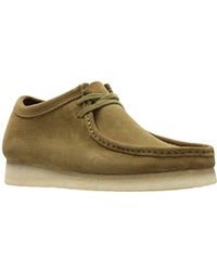 Clarks Leather Wallabee Step Shoe in Brown for Men Lyst