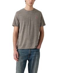 Levi's - Original Housemark Tee Triblend Jersey Quiet Harbor Triblend Multi Colour Xl - Lyst