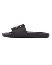 Tommy Hilfiger - Badeschuhe Flags mit Logo - Lyst